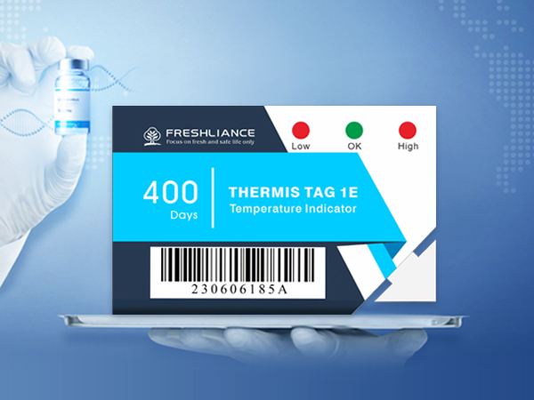 نشانگر دمای یکبارمصرف Thermis Tag 1E LED